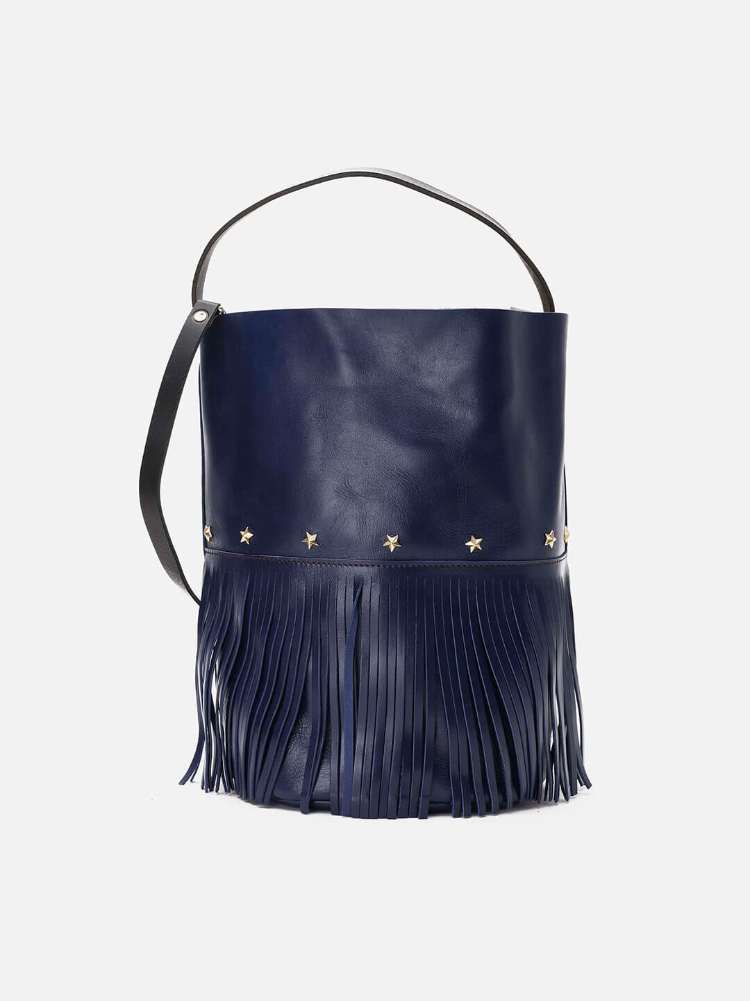 Bucket Fringes Night Blue