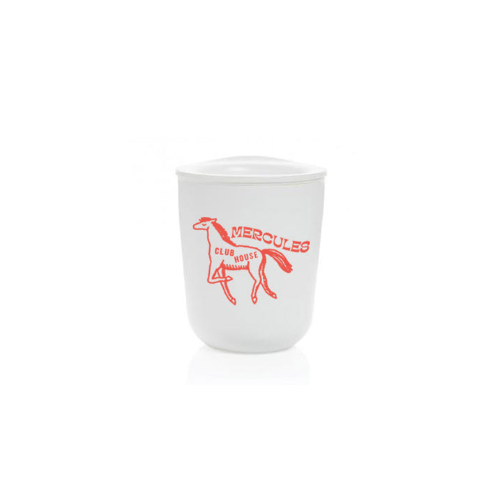 Vaso Take Away pequeño blanco Club House